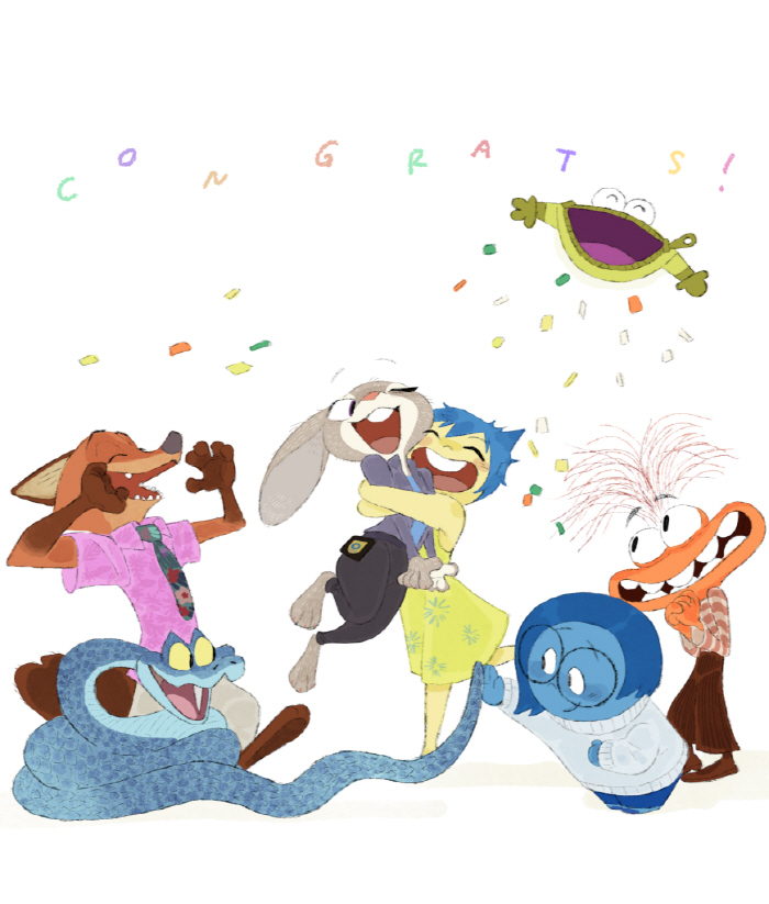 9년 걸린 '주토피아2' 화력 뜨겁다..'인사이드아웃2' 넘고 美애니 역…