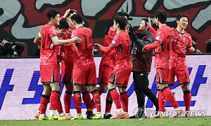 한국 축구, 새해 첫 FIFA 랭킹 22위 유지…세네갈·모로코 도약