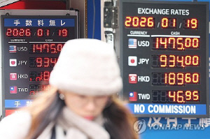 환율 장중 1,480원 턱 밑까지 상승…사흘째 오름세