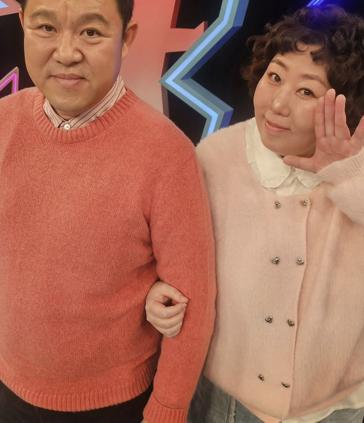 홍윤화, 9개월만에 40kg 빼더니..신기루 옆 '뼈말라' 됐다