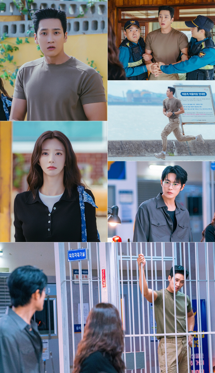 안보현, 로맨스 시작되나 했더니..수갑 찬 채 경찰서 연행 '충격 전개'