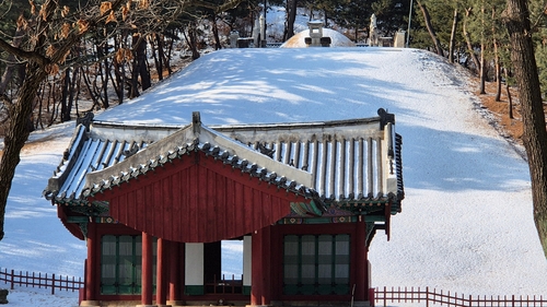 [세상풍경] 눈 내린 서울 성북구 정릉