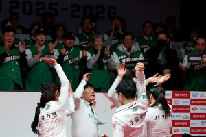 우승 확률 100% 잡았다…하나카드, PBA 팀리그 우승까지 '1승'