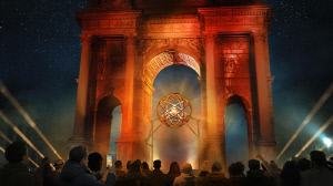 레오나르도 다빈치가 만들었나…밀라노 올림픽 성화대 공개