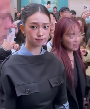 카리나 둘러싼 인파에 아찔..경호원 결국 폭발 