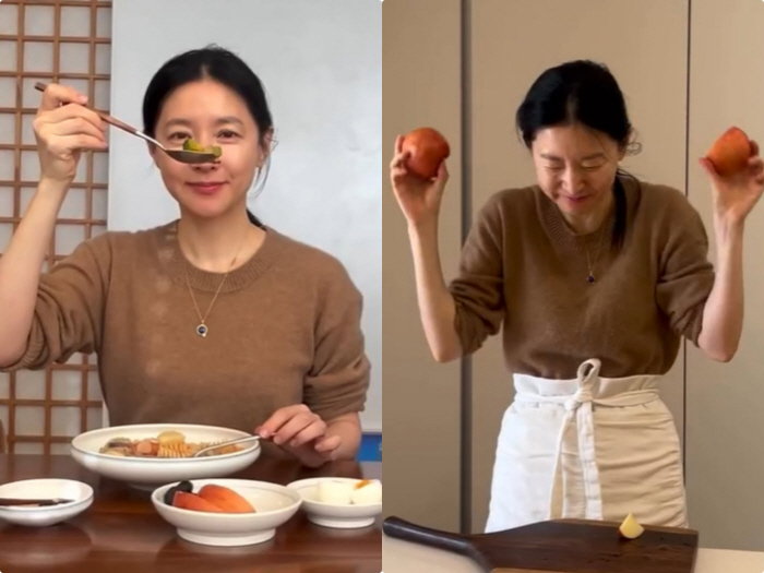 이영애, 민낯 브이로그라니..여배우 아침루틴 大공개