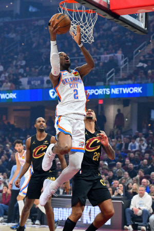 벌써 3번째다! MVP가 보인다. SGA, NBA 이주의 선수 선정. 동부는 뱀 아데바요