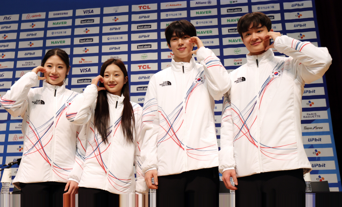 '프리 프로그램 변경' 차준환→'부담감 낮춰라' 신지아, '올림픽 리허설…