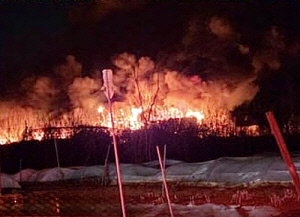 시흥 주거용 비닐하우스에서 불…70대 남성 숨져