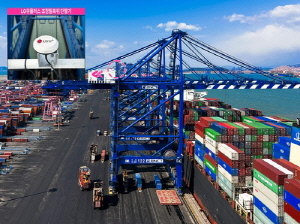 LG U , 초정밀측위로 부산신항 5부두에 AI 안전관제시스템 구축