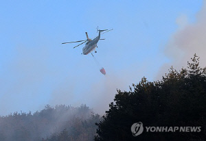 전남 광양 산불 19시간 만에 초진…소방 대응 단계 하향
