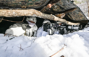 육군 특전사, 체감 영하 30도 속 설한지 극복훈련