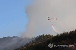 전남 광양 산불 국가동원령 속 19시간 30분만에 완진