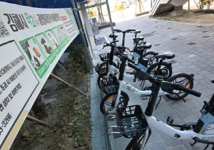 김해 공유 전기자전거 '타고가야' 이용 늘지만 시민의식 '실종'