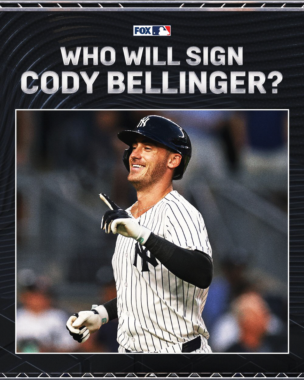 지겨운 줄다리기 이젠 끝! 벨린저 양키스와 5년 재계약→다음 시즌도 저지…