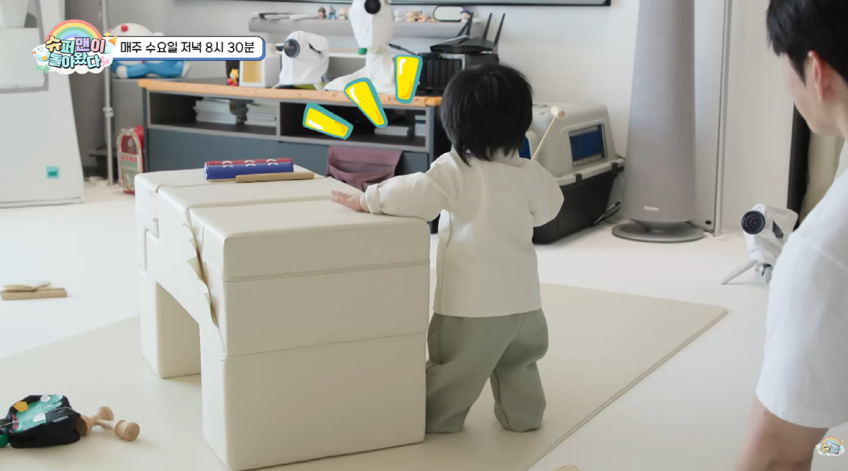 심형탁 子 하루, 359일차에 첫 걸음마 성공..."모두가 기다린 그 순…