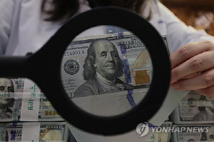 달러-원, 우크라 종전 기대감에 낙폭 확대…1,465원 마감