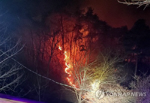 곡성 야산 화재 이틀째 진화 작업 재개…진화율 72％