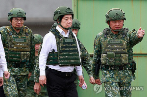대만 총통, 中압박속 자주국방 강조…