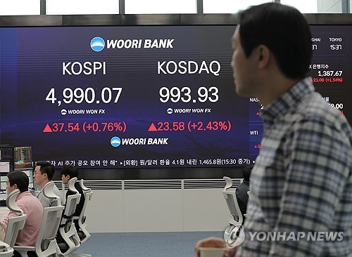 원/달러 환율 사흘째 하락…1,465.8원