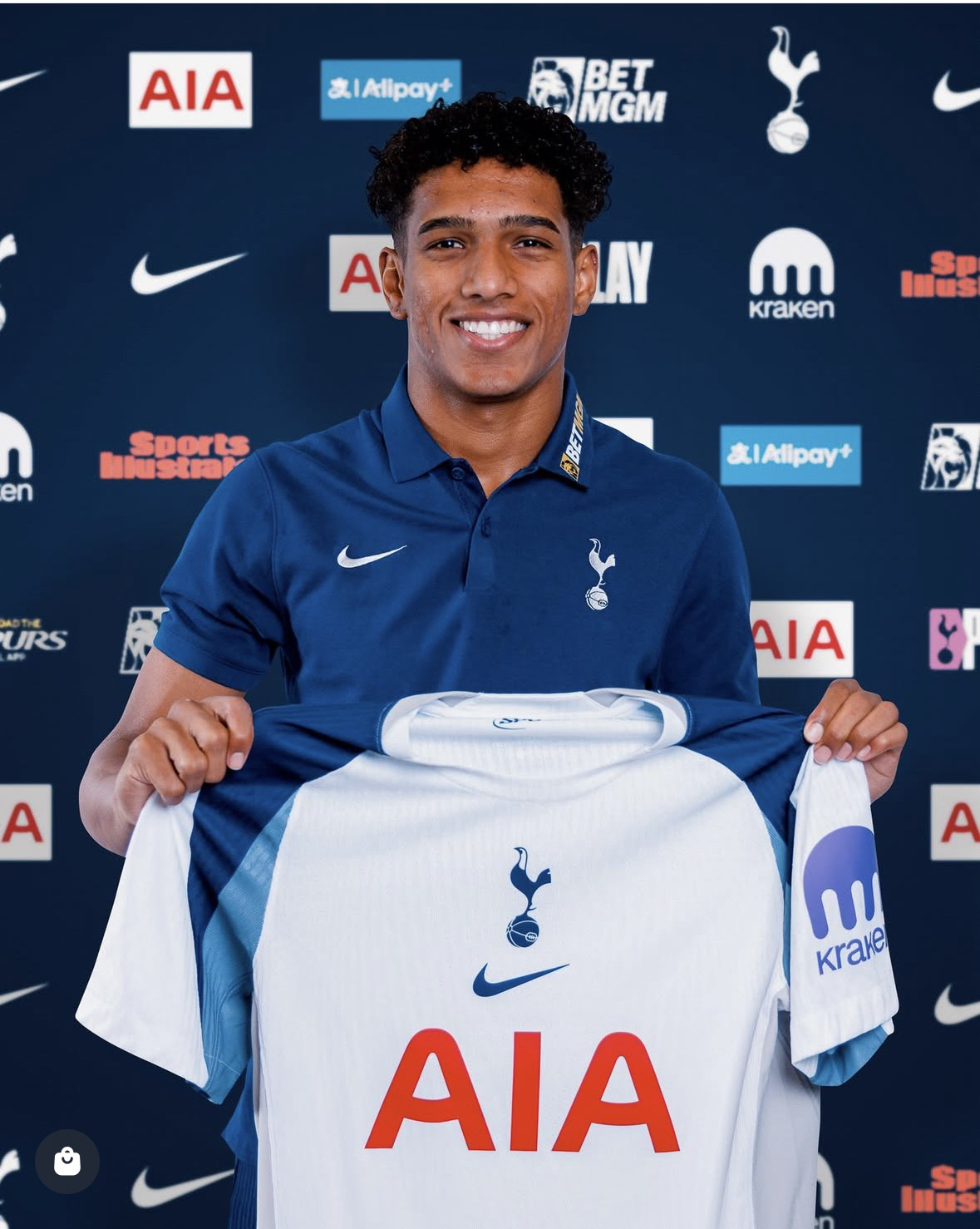 [오피셜]'양민혁도 안쓰면서' 갈 길 바쁜 토트넘, '네이마르 후배' 1…