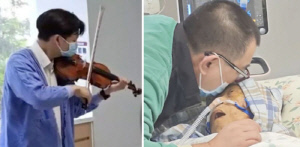 중환자실 어머니 위한 연주가 '이별의 선율'로…