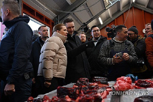 덴마크 총리, 그린란드 깜짝 방문…향후 대응 방안 논의