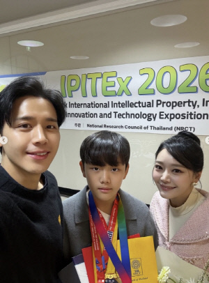 김소현♥손준호 子, 국제대회도 휩쓴 '서울대 키즈'…