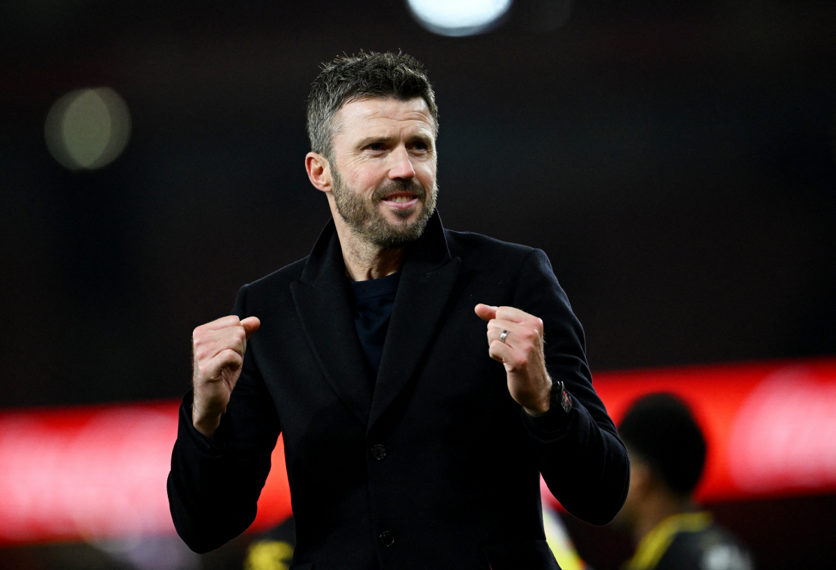 '맨유 레전드의 자이언트 킬링' 2위 맨시티→1위 아스널 다 잡은 초신박…