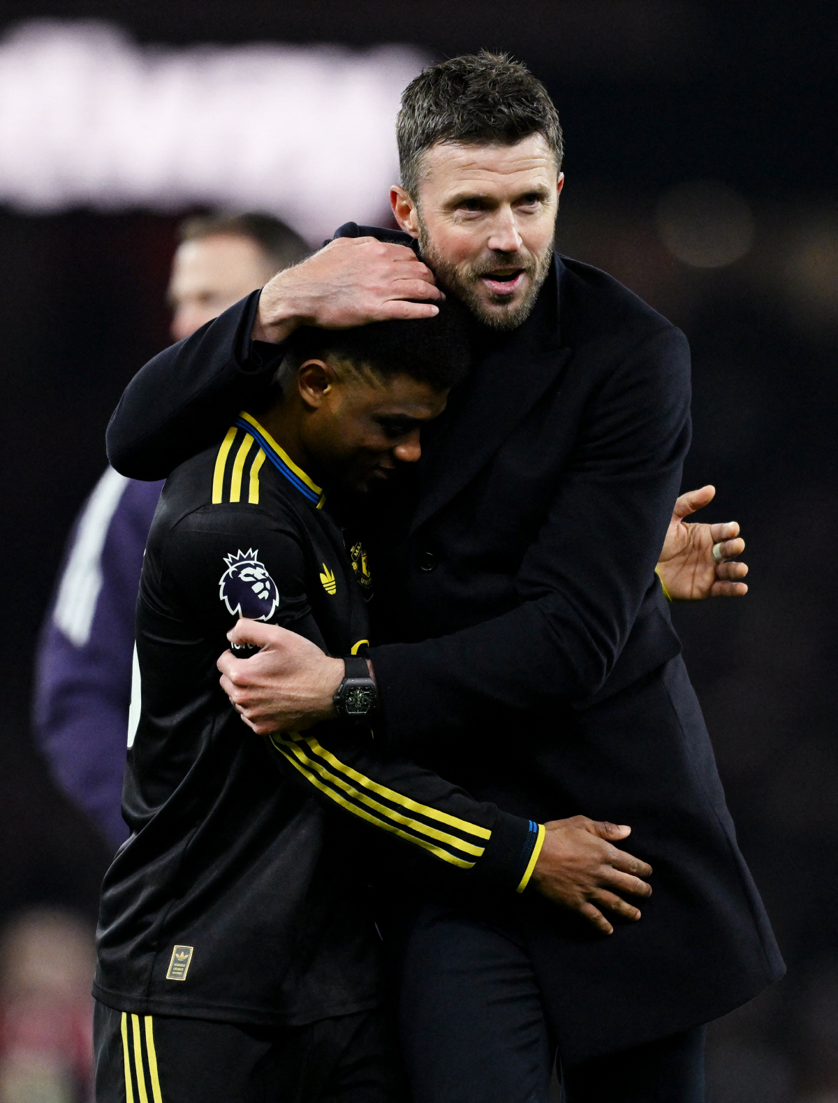 '맨유 레전드의 자이언트 킬링' 2위 맨시티→1위 아스널 다 잡은 초신박…