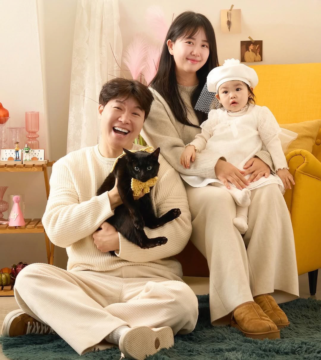 박수홍♥김다예, 강추위에 16개월 딸 산책을.."재이가 나가자고"