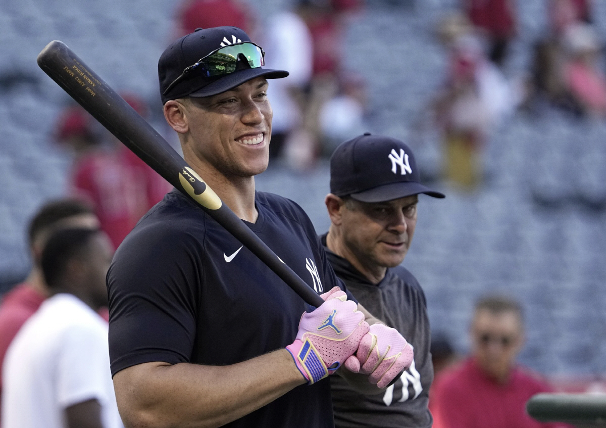 "리더십 존경스럽다" 'GOAT' 애런 저지의 'MVP 트로피'…'201…