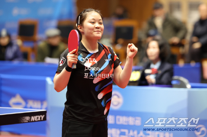 "신유빈 매직 통했다!"'女탁구명가' 주세혁 감독의 대한항공 '왕조재건'…