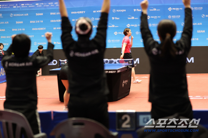 "신유빈 매직 통했다!"'女탁구명가' 주세혁 감독의 대한항공 '왕조재건'…