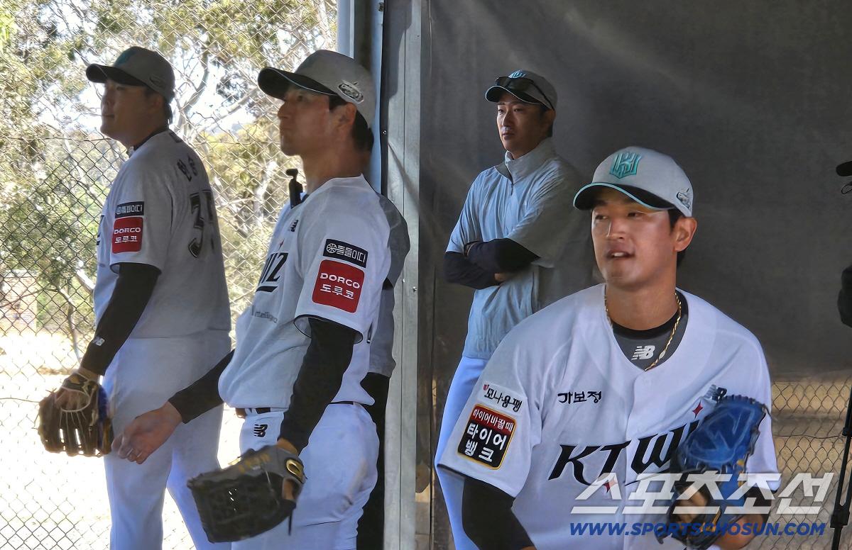 "가볍게 던지라 했는데" 불꽃 튄다! 새 얼굴 첫선 → 기합소리 대폭발……