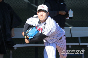 70% 첫 피칭에 140km... 염갈량이 찍은 개막전 선발, WBC 꿈이 커간다