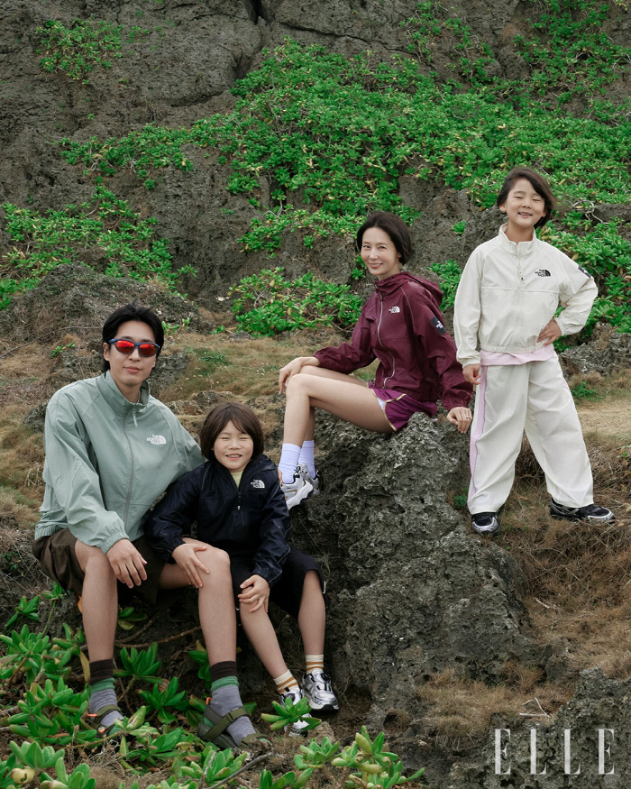 김나영♥마이큐, 결혼 3개월만 겹경사...두 子와 모델 됐다 "패셔니스타 가족"