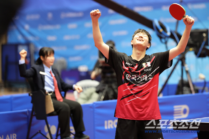 "안재현 부상 투혼X오준성X임종훈 각1점" '男탁구 신흥명가' 한국거래소…