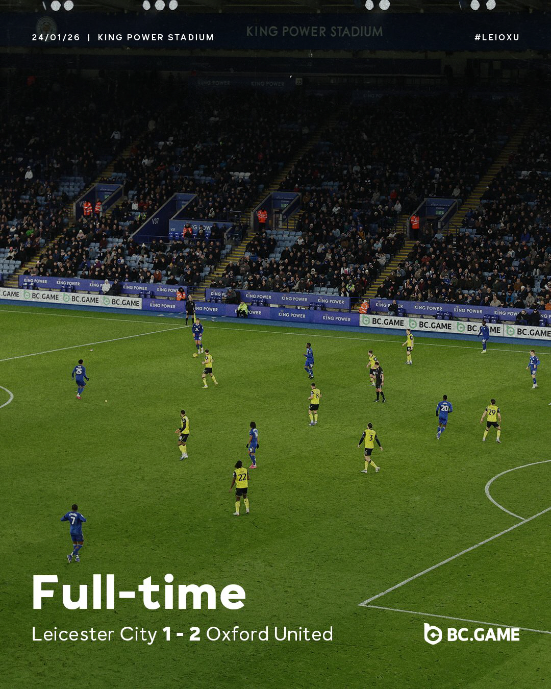 "EPL 기적의 우승팀이 어쩌다" '10년만에 와르르' 레스터시티의 몰락…