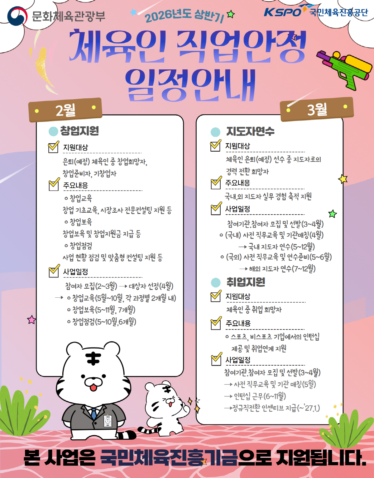 국민체육진흥공단, 멈추지 않는 체육인의 도전 '맞춤형 체육인 복지사업'으…