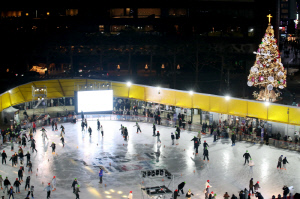 '겨울, 빙판 위 질주가 시작된다' 서울시체육회, 서울광장 쇼트트랙 시범행사 개최