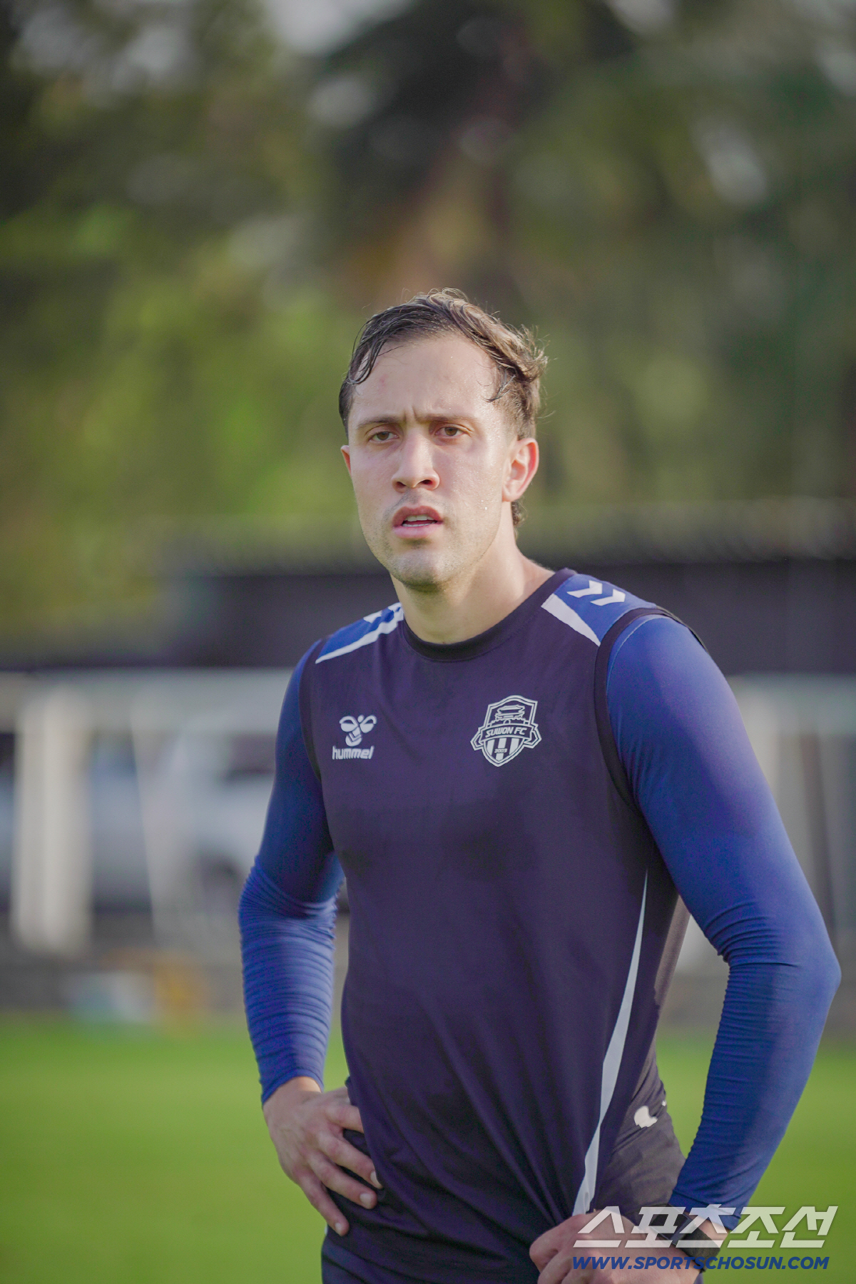 "이 엠블럼 가치,지키겠다" 수원FC 승격전도사,'브라질 초특급 공미' …