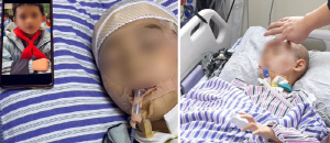 혼수상태 8살 소년, 친구들 응원 영상에 '미소'…55일 만에 '기적' 일어나