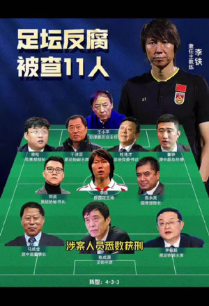 [오피셜]축구협회장, 단장, 감독, 국대 선수 '영구 퇴장!'…승부조작 및 불법도박 뿌리째 뽑는 중국, 스케일 다른 133명 무더기 징계