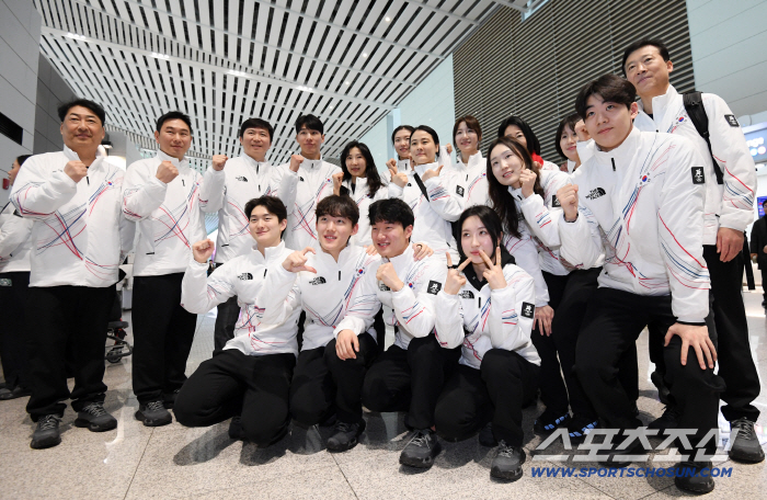 "금메달 3개 이상,톱10 목표!" 팀코리아,밀라노-코르티나올림픽 결전지 향해 출발!