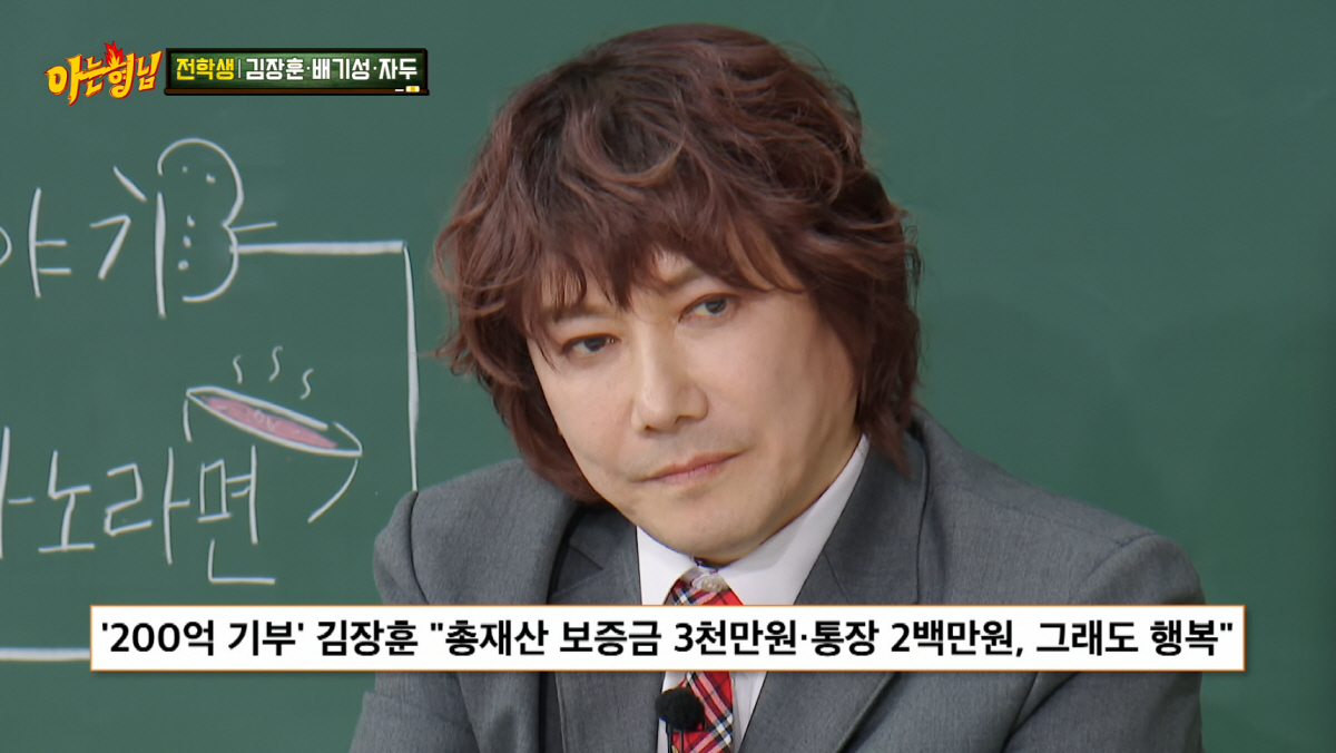 김장훈, 생활고에 조건 걸고 돈 받았다 "김희철이 158만원 보내줘" (…