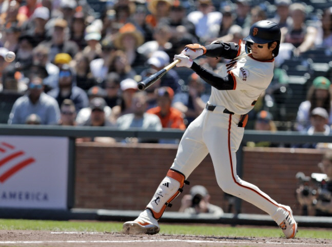 이정후, 전설적인 컨택트 히터 눈앞에서 보다니! SF '맞히는 기술' 역…