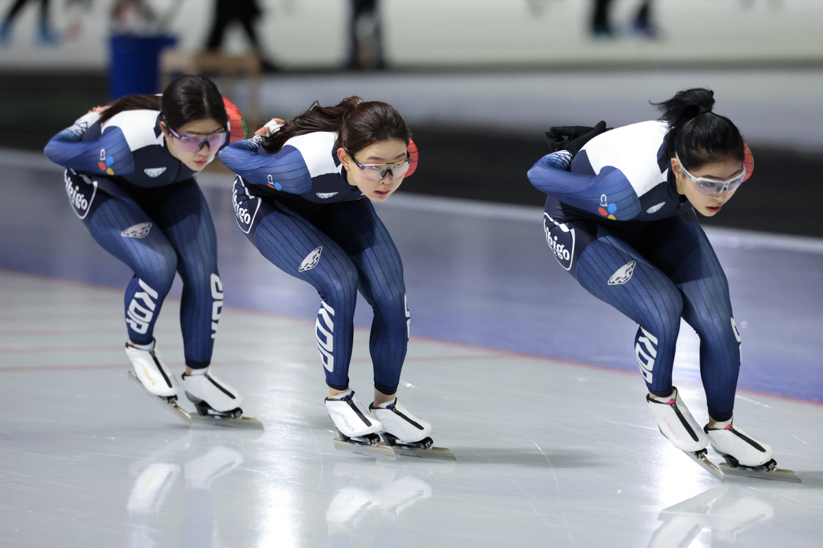 "충격 폭로" '韓 김민선→이나현 라이벌' 日 스피드 스케이팅 女 500…