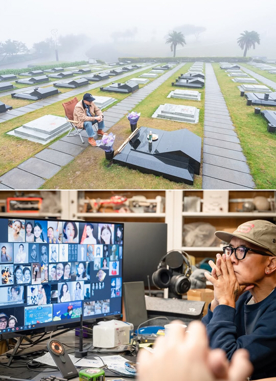 "九=두 사람의 암호" 구준엽 제작 故서희원 추모 조각상 비화