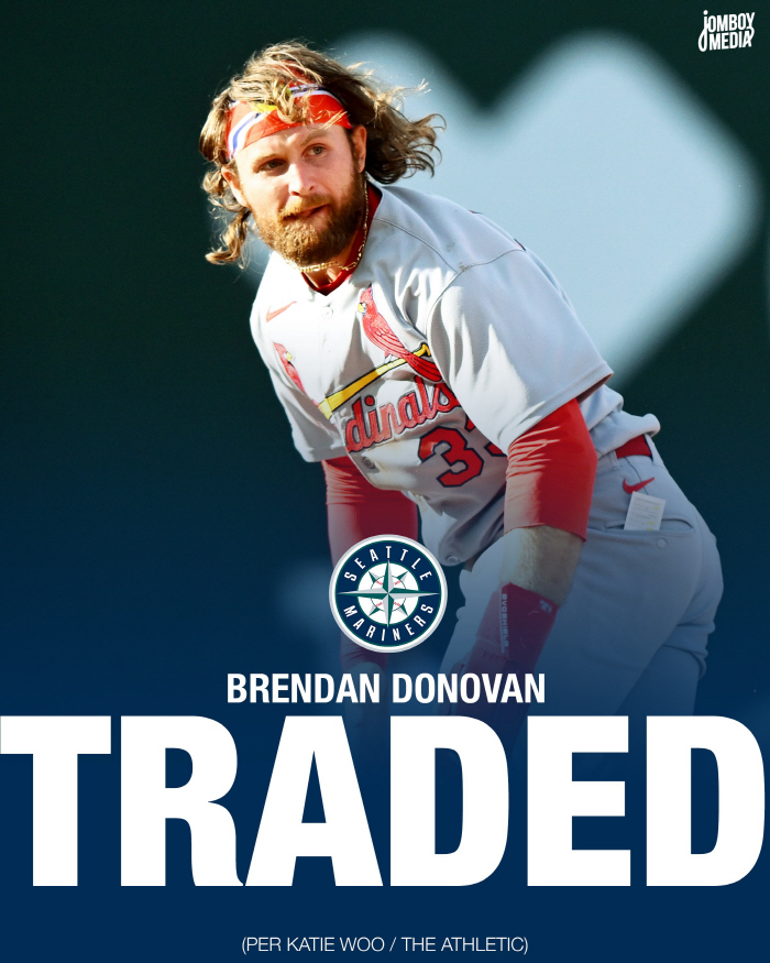 눈치 싸움 끝! 도노번 시애틀 합류→올스타 유틸…수비 유연성 제공